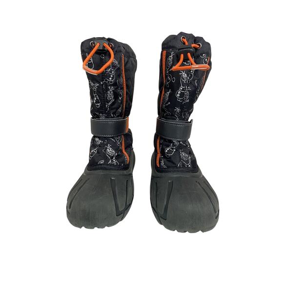 Sorel Disney Frozen Olaf Children's Youth Kids Size 3 Snow Boots Good Condition‎ - Picture 1 of 9